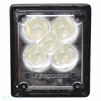 CODE 3 Emergency Exterior Light 2-1/2 L 3 W, 421F89