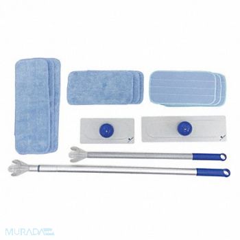 HOSPECO Mop Starter Kit 11 in 16 in W Blue, 421W97