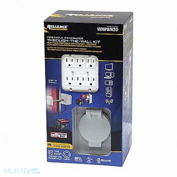 RELIANCE Power Inlet Box L14-30 NEMA Plastic, 422L78