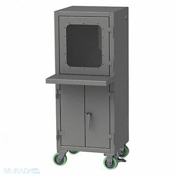 GREENE MANUFACTURING INC. CompCab 2Shlv ChrclGry 72 x26 x36, 422W88