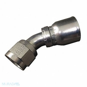 EATON AEROQUIP Crimp Fitting 45 Deg 1 ID 1-5/16 FJIC, 422X84
