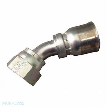 EATON AEROQUIP Crimp Fitting 45 Deg 1 ID 1-7/16 FORS, 422Y01