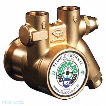 FLUID-O-TECH Pump 3/8 NPTF 144 Max GPH BR 70 Mesh, 423J74