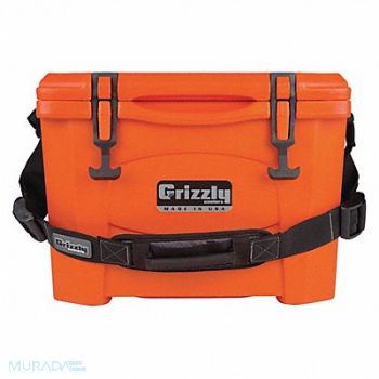 GRIZZLY COOLERS Marine Chest Cooler Hard Sided 15.0 qt., 423L33