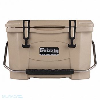 GRIZZLY COOLERS Marine Chest Cooler Hard Sided 20.0 qt., 423L35