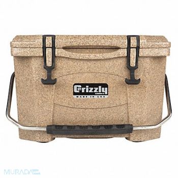 GRIZZLY COOLERS Marine Chest Cooler Hard Sided 20.0 qt., 423L36