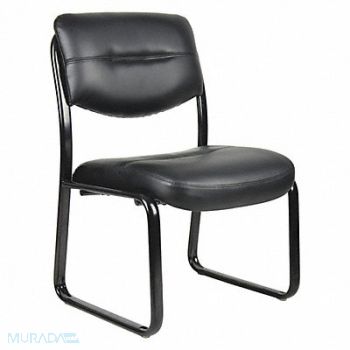 BOSS Guest Chair Black Frame Seat 19 H, 423L92