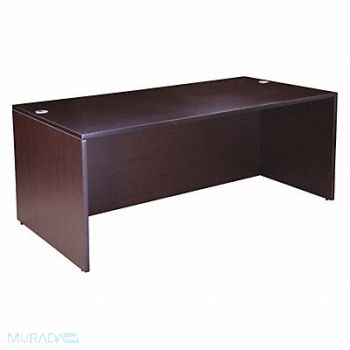 BOSS Office Desk Mocha Base Overall 71 W, 423M30