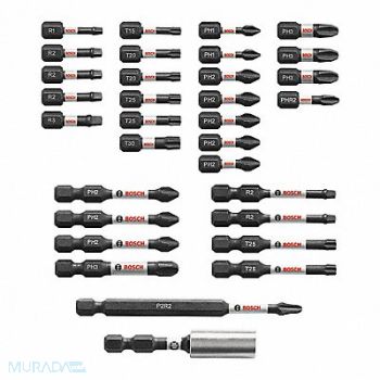 BOSCH Screwdriver Bit Set Steel 32 pcs., 423P04