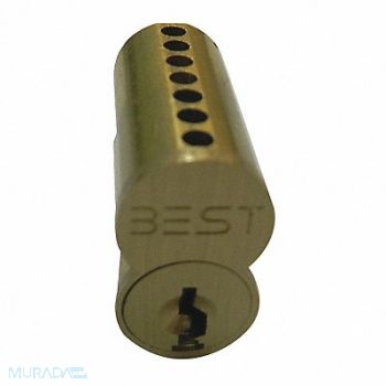 BEST Interchangeable Core Satin Brass 7 Pins, 425P84