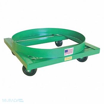 GRAINGER APPROVED Drum Dolly 8 H Steel 2300 lb Cap., 425Y55