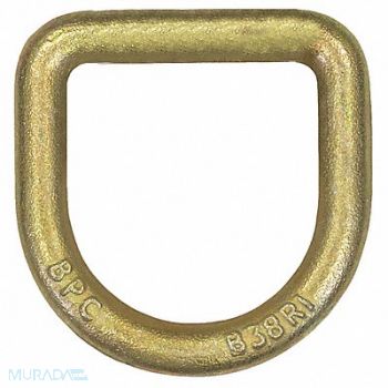 BUYERS PRODUCTS D-Ring Steel Yellow Zinc 11781 lb Cap., 426T70