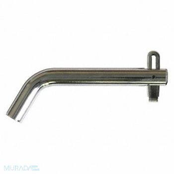 BUYERS PRODUCTS Hitch Pin 4 in Zinc Plated Clear, 426U15