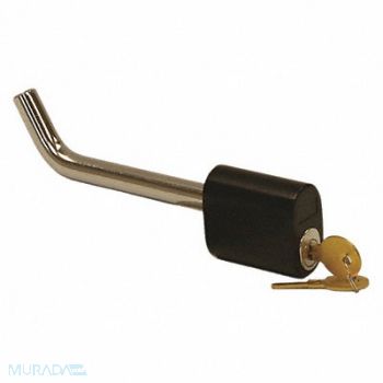 BUYERS PRODUCTS Hitch Pin Assembly 5 in Chrome, 426U18