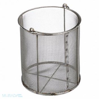 MARLIN STEEL WIRE PRODUCTS Washing Basket SS #24 1/8 Wire Dia., 429H06