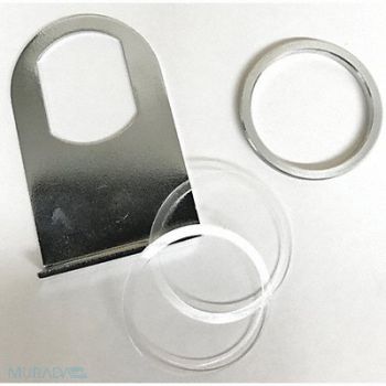 DELTA LOCK Cam Lock Acc For Thickness 1/4in Chrome, 429H88