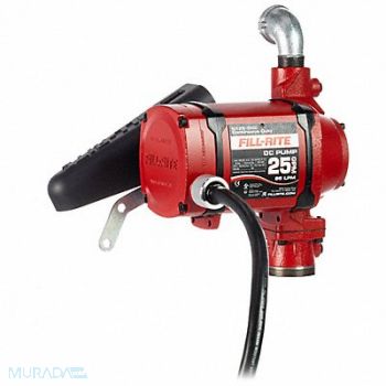 FILL-RITE Fuel Pump 1/3 HP 12 to 24VDC 25 gpm, 429J10