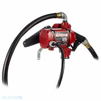 FILL-RITE Fuel Pump 1/3 HP 12 to 24VDC 25 gpm, 429J11