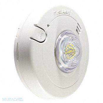 FIRST ALERT Smoke Alarm 3V Lithium Photoelectric, 429J52