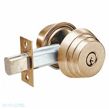 ARROW Deadbolt Cylindrical Satin Bronze Finish, 429K40