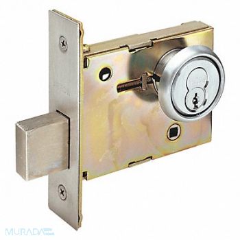 ARROW Deadbolt Mortise Satin Chrome Finish, 429L25