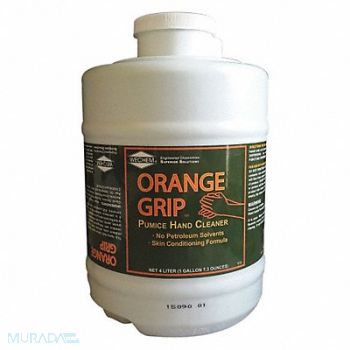 WECHEM Orange Grip Pumice Hand Cleaner PK4, 42AH88
