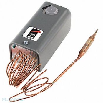 JOHNSON CONTROLS Temp Contrl -30-100 DegF 6ft Open LoSPST, 42FH65