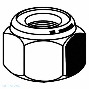 GRAINGER APPROVED LkNt 18-8 SStl 1/4 -20 7/16x1/4in 2400PK, 42KP13