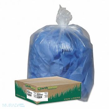 AEP EARTHSENSE Rcycl PlstcLnr 40x46 Clr 40to45gal PK100, 42MM24