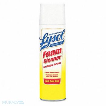 LYSOL Disinfectant Foam Cleaner 24 oz., 42NZ73