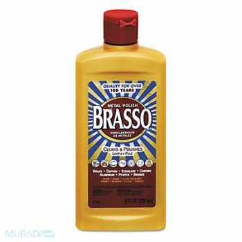 BRASSO Metal Surface Polish PK8, 42PA71