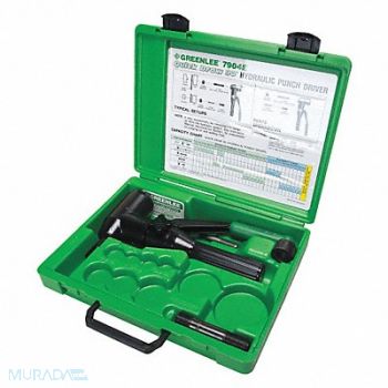 GREENLEE Quick Draw 90 Hydraulic Punch Driver Kit, 42PT97