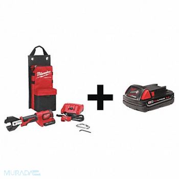 MILWAUKEE Cordless Cable Cutter Kit 14 in L 2.0Ah, 42UA13