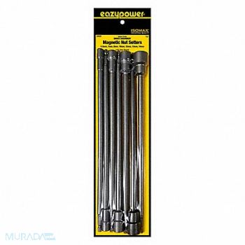 EAZYPOWER Nutsette Hex 12 L Steel PK7, 42W469