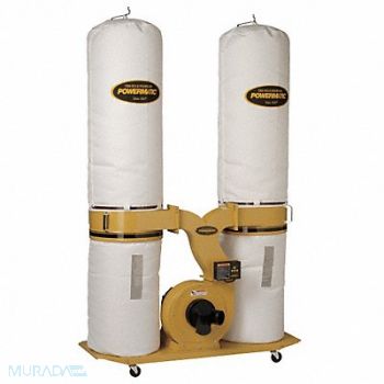 POWERMATIC Dust Collector 75 to 90 dBA 3 HP, 42W942