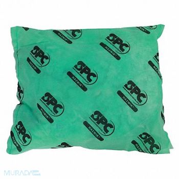 BRADY SPC ABSORBENTS Absorbent Pillow Chem/Hazmat 18 L PK16, 42X771