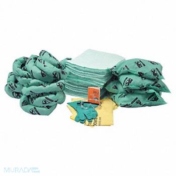 BRADY SPC ABSORBENTS Spill Control Cabinet Fill Chem/Hazmat, 42X809