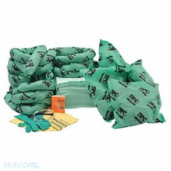 BRADY SPC ABSORBENTS Spill Control Cart Fill Chem/Hazmat, 42X810