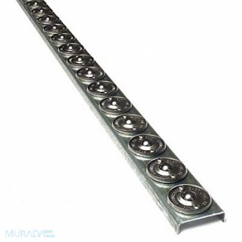 ASHLAND CONVEYOR Low Profile Ball Transfer Rail 5Ft L, 42X929