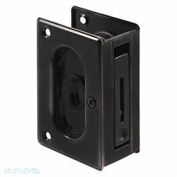 PRIME-LINE Pocket Door Lock/Pull 3-13/16 L, 430Y92