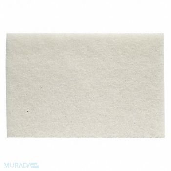 GRAINGER APPROVED Sanding Hand Pad 6 in W 9 in L White, 435Y57