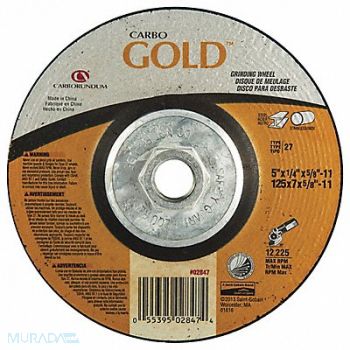 GRAINGER APPROVED Depressed Center Wheels Type 27 5 dia., 435Y78