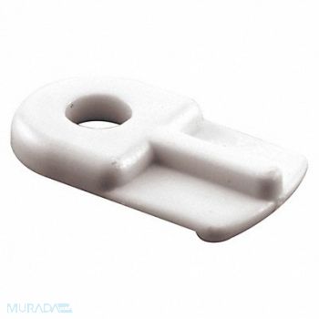 PRIME-LINE Clips White Plastic PK8, 436C16