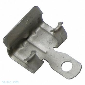 BIRD BARRIER Netting Bracket 1-1/2 L Silver PK100, 436G61