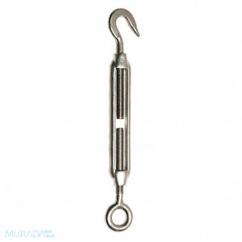 BIRD BARRIER Netting Turnbuckle 1/2 L Silver PK10, 436G76