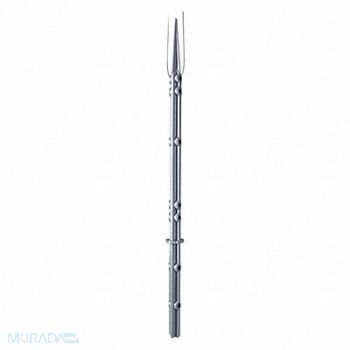 BIRD BARRIER Tower-Guard Posts 1/4 L Gray PK25, 436G93