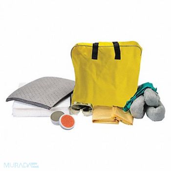 BRADY SPC ABSORBENTS Spill Kit Bag Universal 11.5 gal 22 H, 436N17