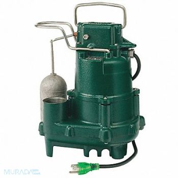 ZOELLER HP 1/2 Sump Pump Vertical Float, 436R36