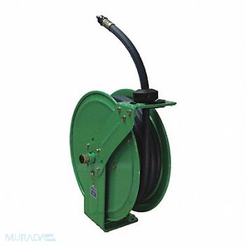 SPEEDAIRE Spring Return Hose Reel 1/4 MNPT 25 ft, 437J25