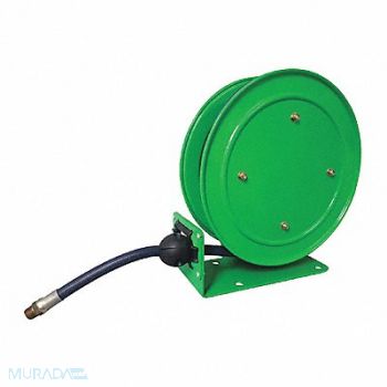 SPEEDAIRE Spring Return Hose Reel 1/4 MNPT 25 ft, 437J24